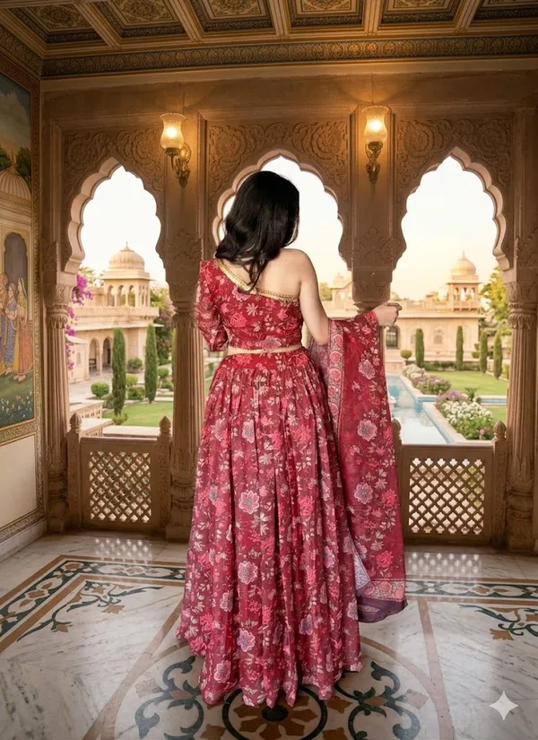 Women_Floral_Print_Flared_Lehenga_Choli_Set
