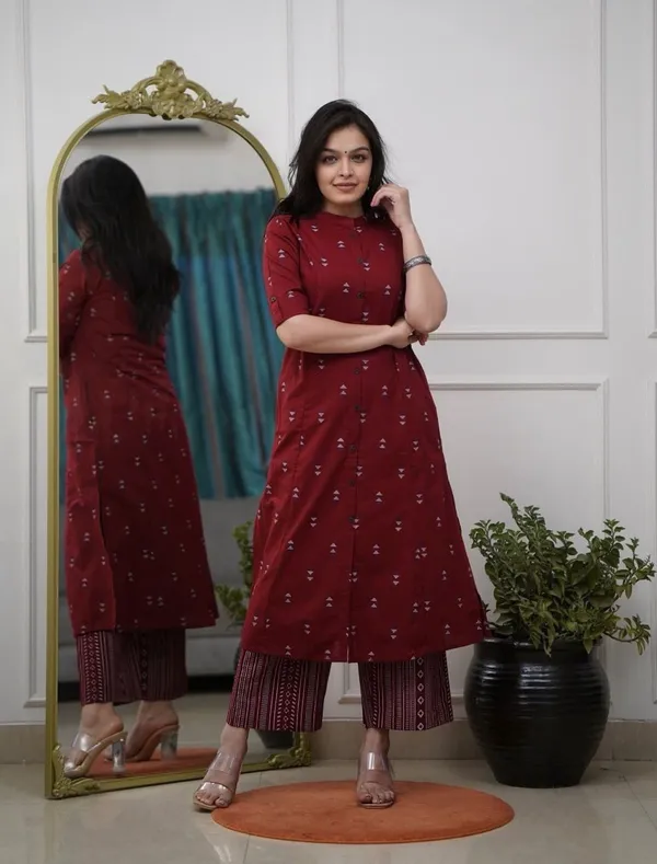 Woman_Rayon_Kurta_And_Pant_Set