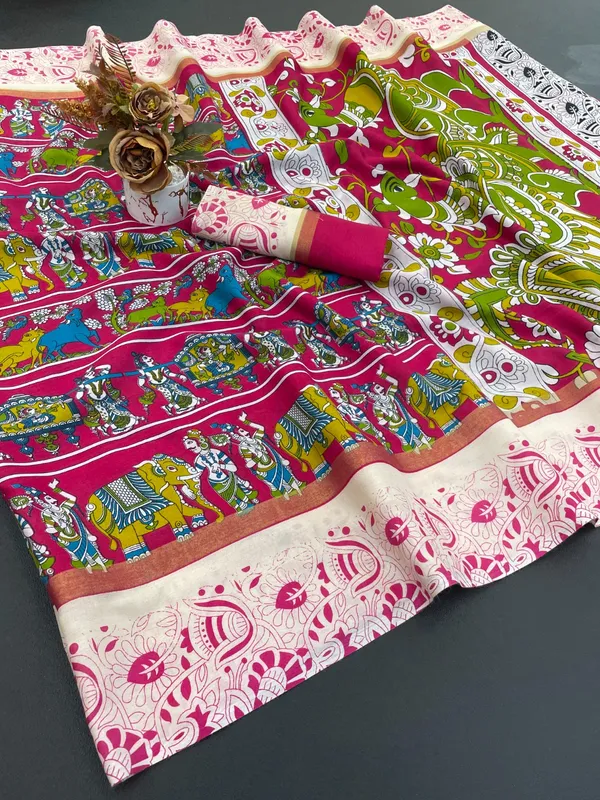 Pink_Dola_Silk_Saree_For_Women