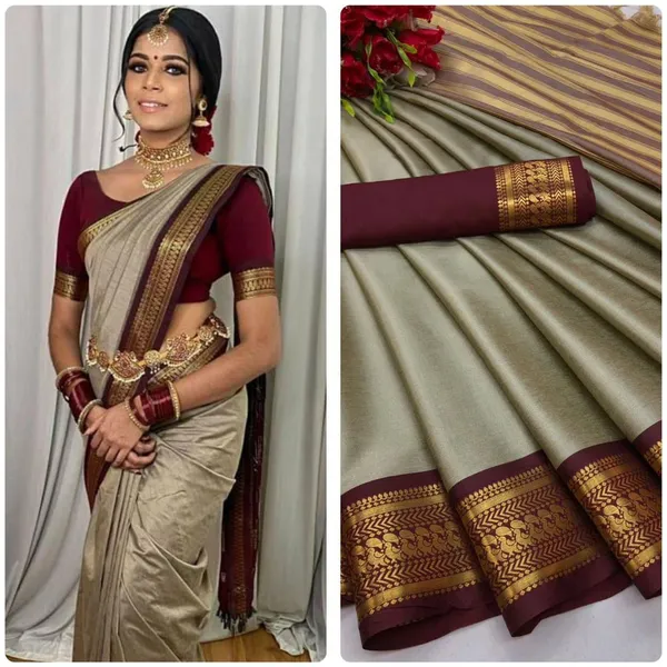 Gold_Dola_Silk_Saree_For_Women