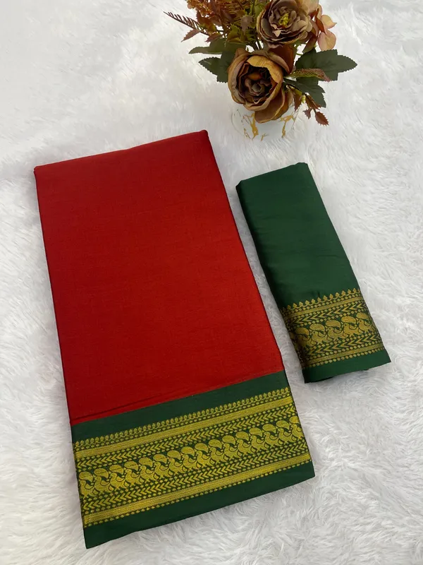 Red_Dola_Silk_Saree_For_Women