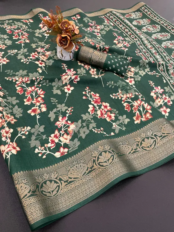 Green_Dola_Silk_Saree_For_Women