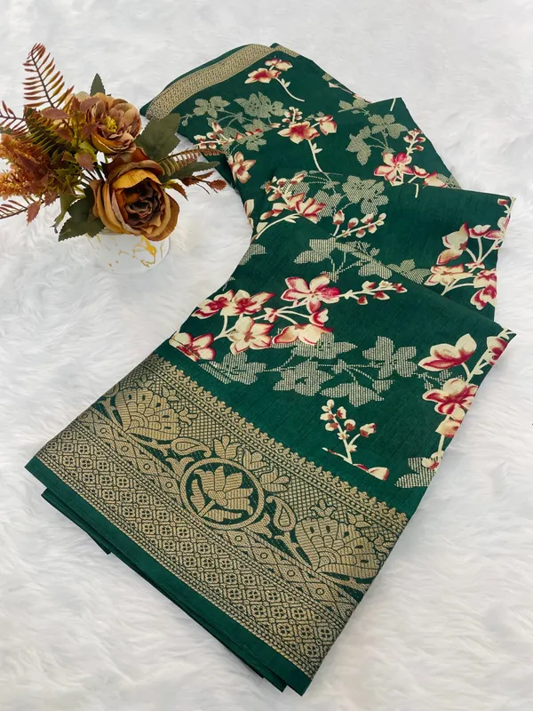 Green_Dola_Silk_Saree_For_Women