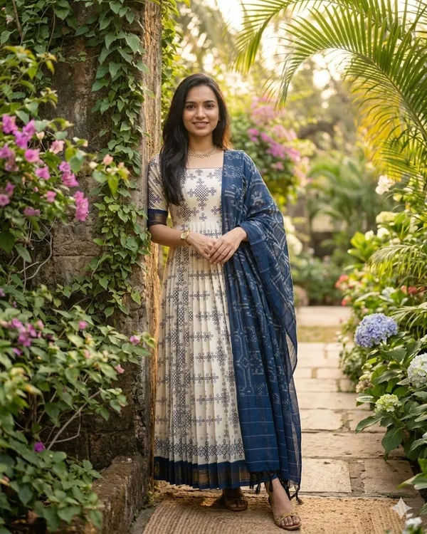 Woven_Design_Kurta_With_Dupatta