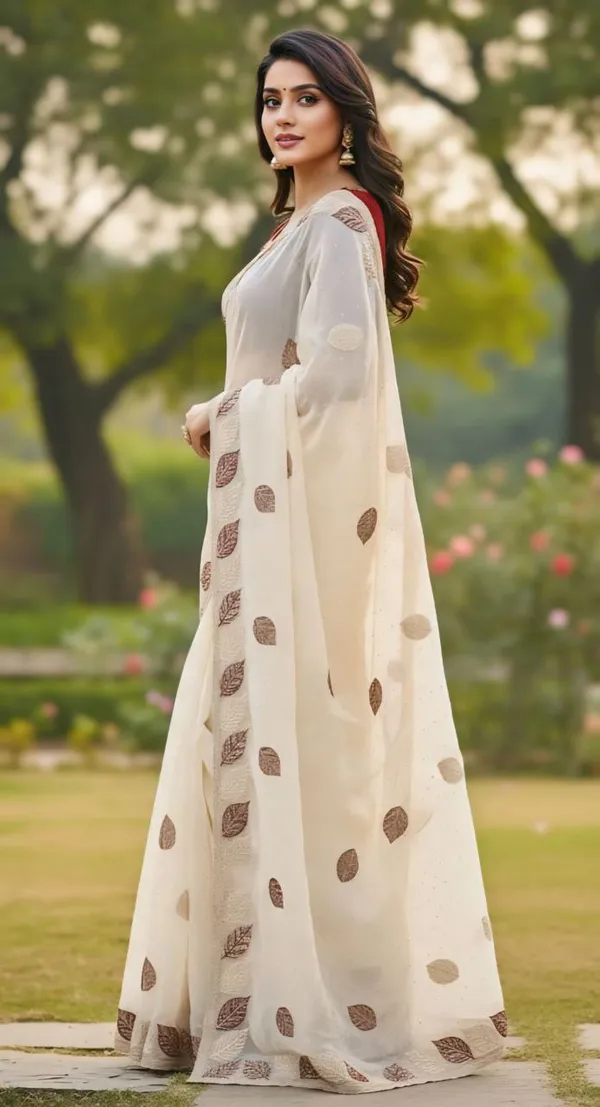 Soft_Silk_Fabric_Saree_With_Blouse_Piece