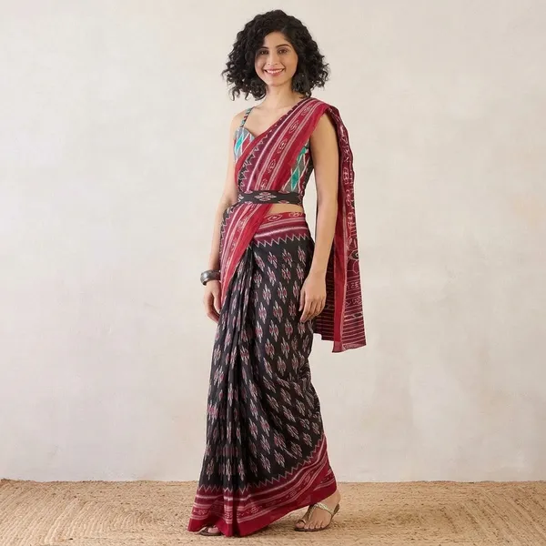Black_Cotton_Saree_For_Women