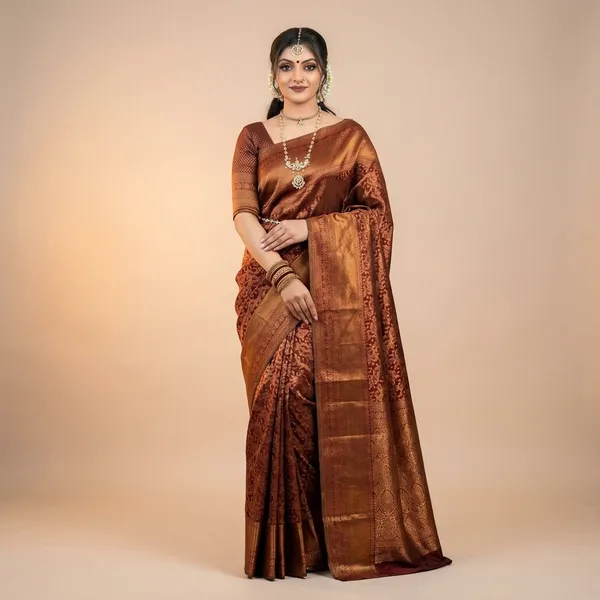 Maroon_Silk_Saree_For_Women