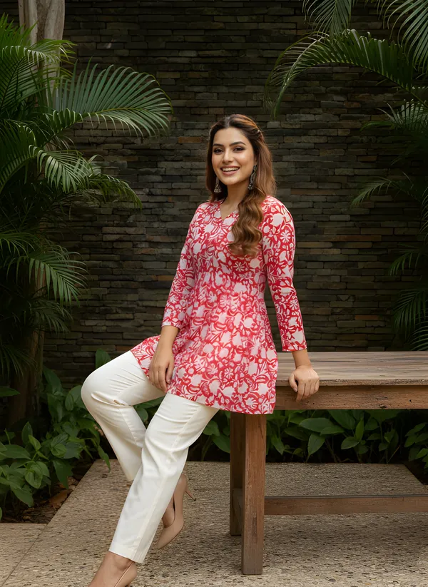 Woman_Cotton_Fancy_Flared_Short_Tunic
