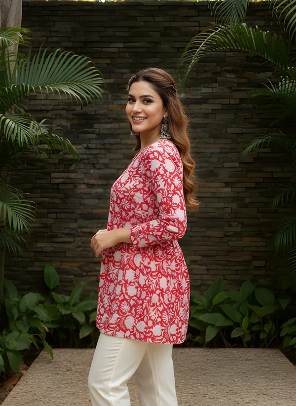 Woman_Cotton_Fancy_Flared_Short_Tunic