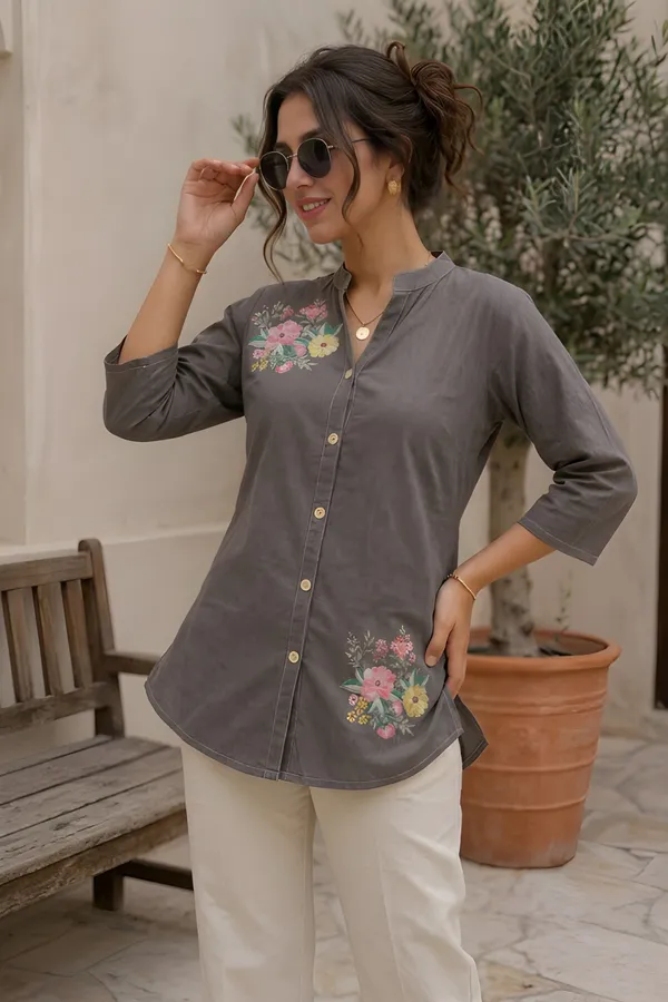 Women_Embroidered_Mandarin-Collar_Tunic