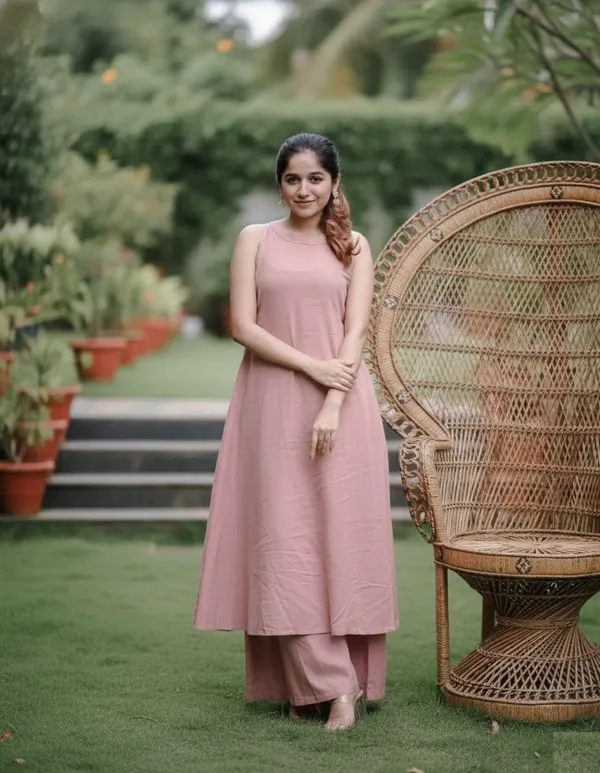 Peach_Soft_Cotton_Co-Ords_Set_For_Women