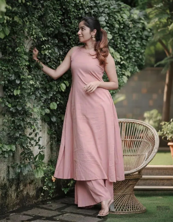 Peach_Soft_Cotton_Co-Ords_Set_For_Women