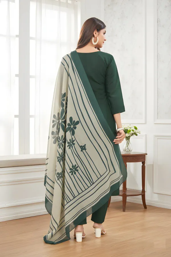 Green_Roman_Silk_Kurta_Set_For_Women