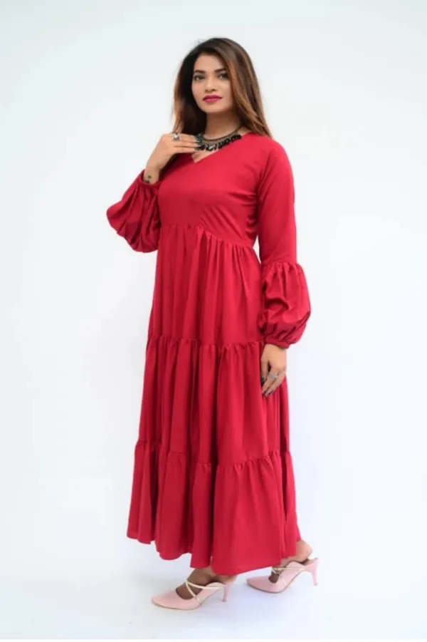 Red_Silk_Gown_For_Women