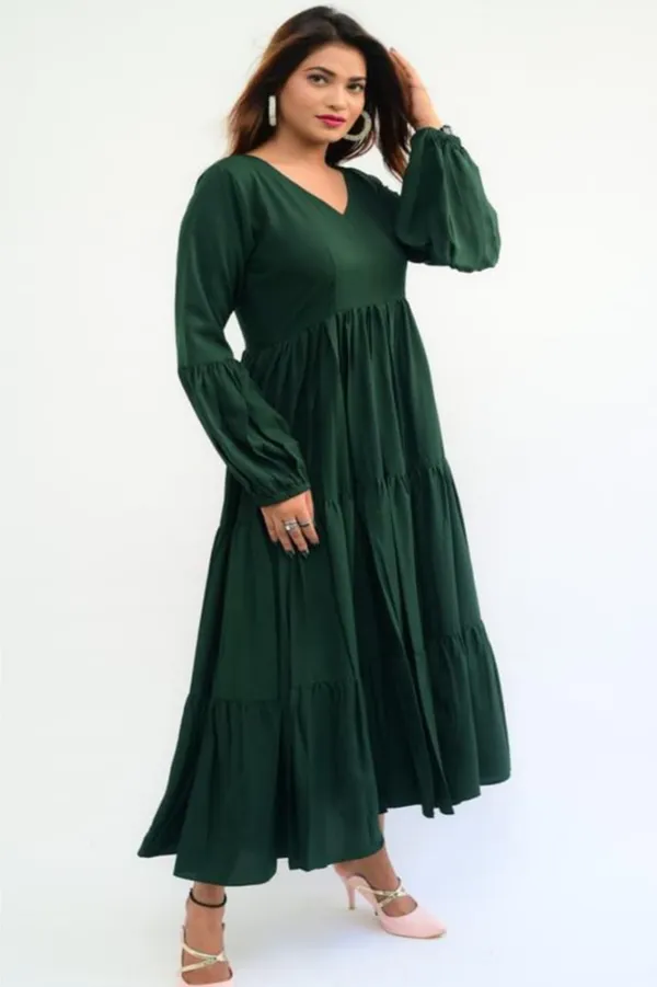 Green_Silk_Gown_For_Women