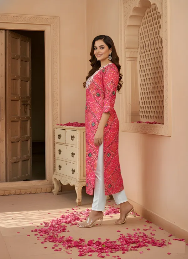 Pink_Cotton_Kurti_For_Women