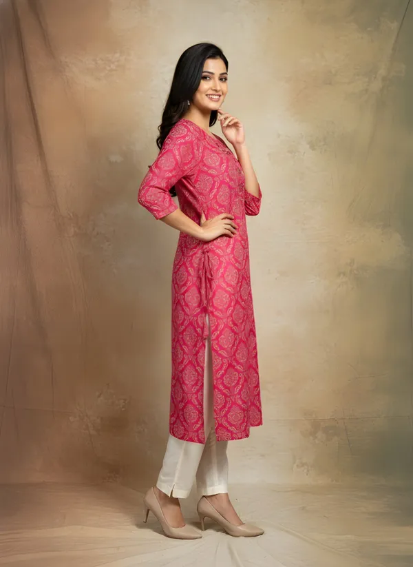 Pink_Cotton_Only_Kurti_For_Women