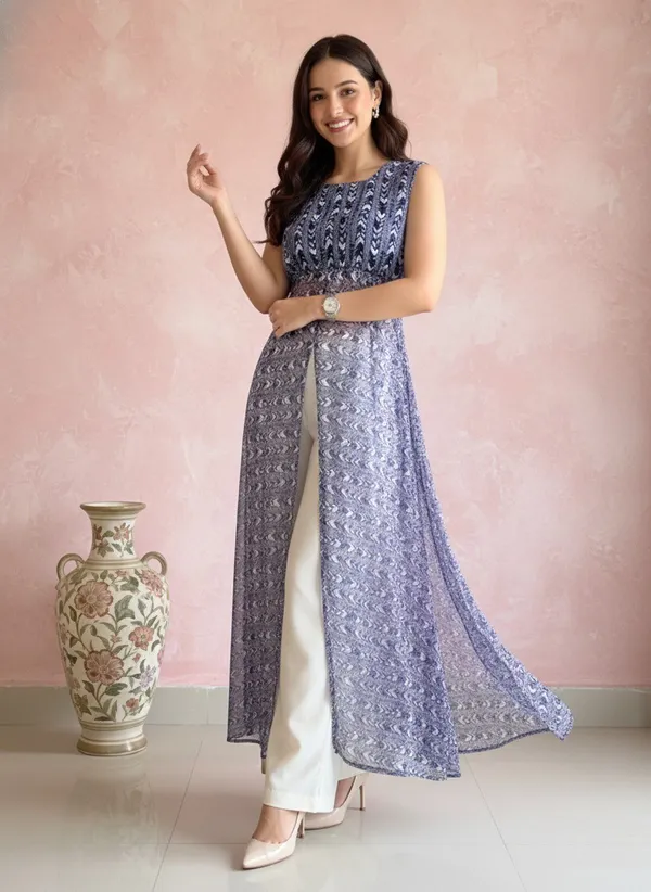 Blue_Rayon_Dress_For_Women