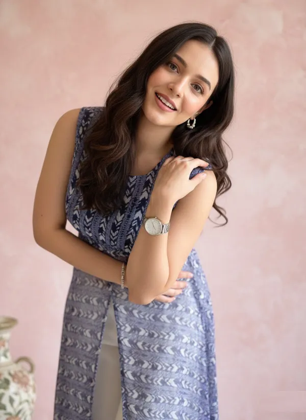 Blue_Rayon_Dress_For_Women