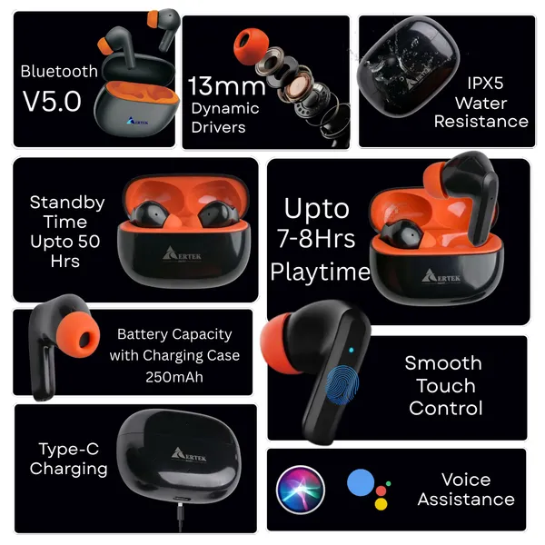 Aertek_Fire_Wireless_Earbuds_Black_Default_Title
