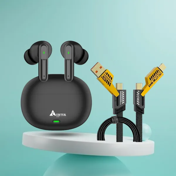 Aertek_Airdopes_151_Earbuds_Black_Free_4_In_1_65W_Cable_Combo_Default_Title