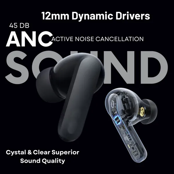Aertek_Velonpro_40H_Playtime_Tws_Earbuds_Black_Default_Title
