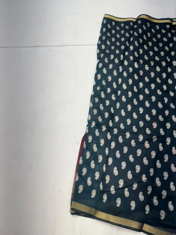 Maroon_Cotton_Kalamkari_Print_Chanderi_Saree_For_Women