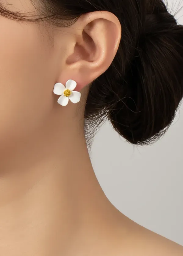 Pack_Of_2__Flower_Stud_Earrings_For_Women