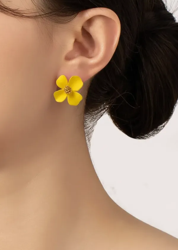 Pack_Of_2__Flower_Stud_Earrings_For_Women