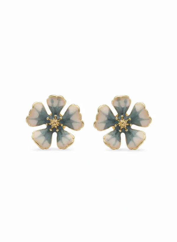 Enamel_Floral_Stud_Earrings