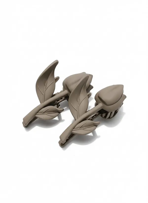 Tulip_Or_A_Rose_With_Leaves_Clutcher_Flower_Hair_Claw_Clip