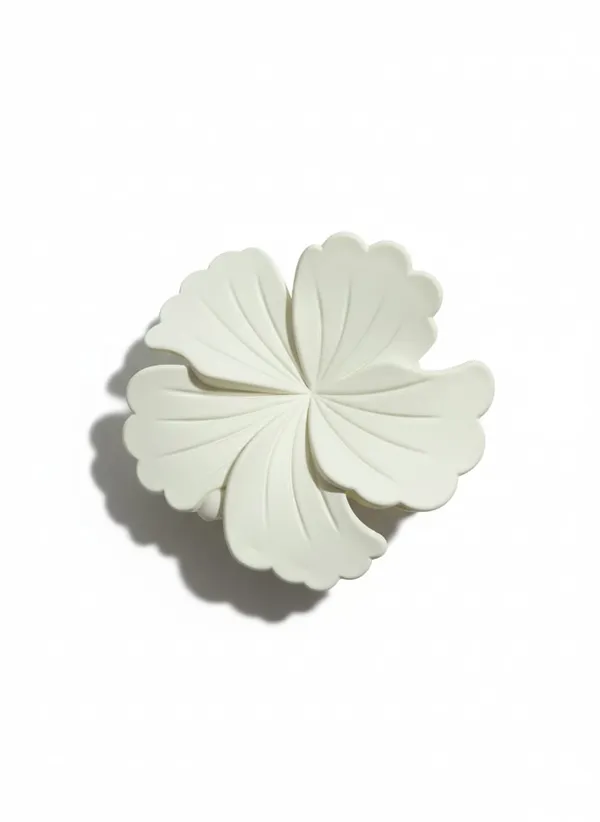Flower_Hair_Clutcher_Durable_Grip_Clip_For_Women