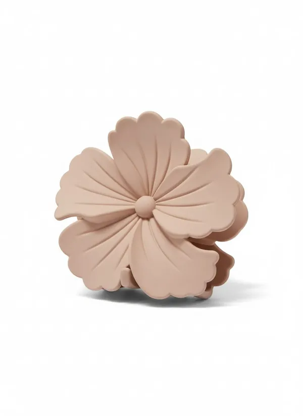 Flower_Hair_Clutcher_Durable_Grip_Clip_For_Women