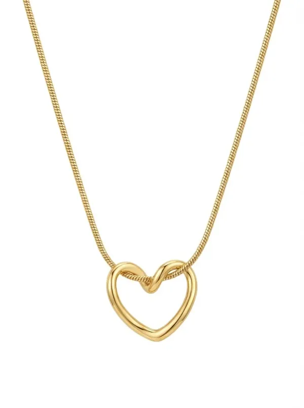 18K_Gold_Plated_Minimal_Heart_Pendant_Necklace