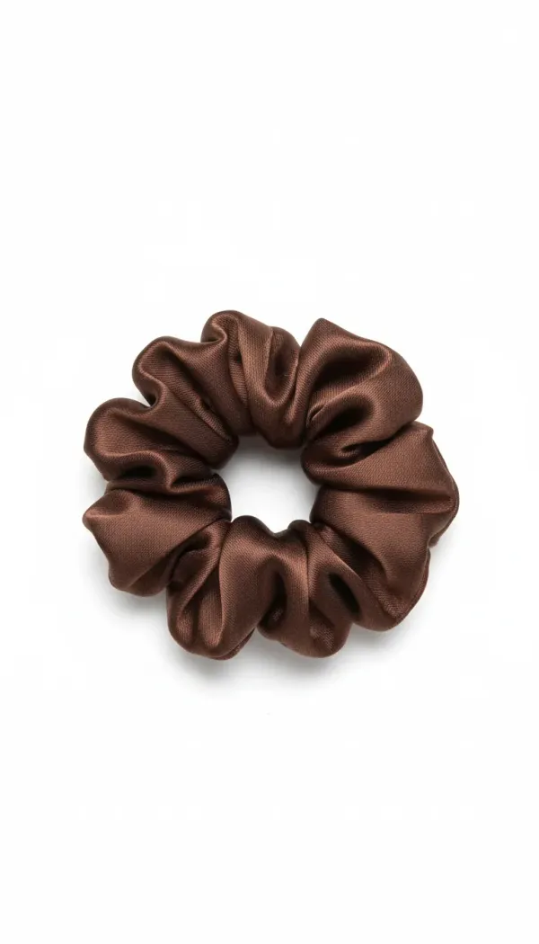 Pack_Of_5_Brown_Premium_Satin_Hair_Scrunchies_For_Women