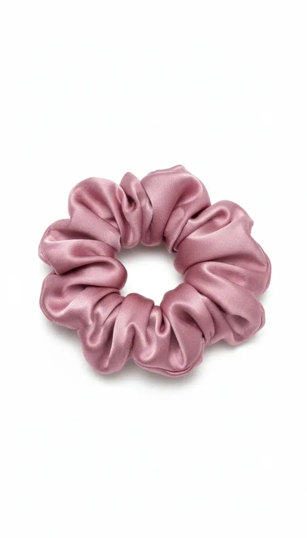 Pack_Of_5__Pink_Premium_Satin_Hair_Scrunchies_For_Women