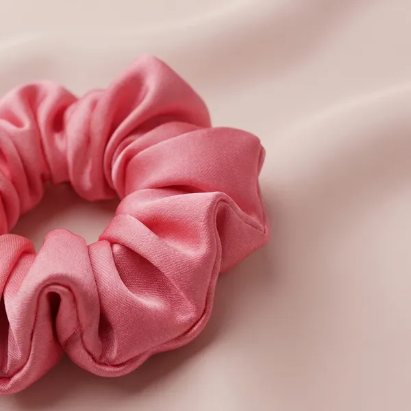 Pack_Of_5__Pink_Premium_Satin_Hair_Scrunchies_For_Women