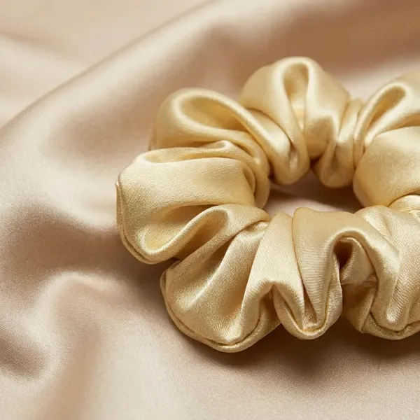 Pack_Of_5__Cream_Premium_Satin_Hair_Scrunchies_For_Women