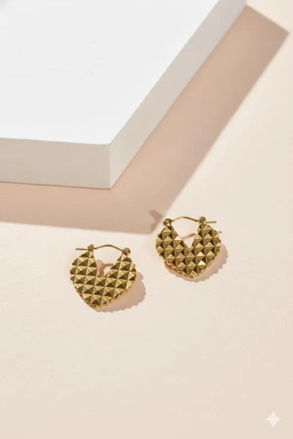 Geometric_Textured_Gold_Hoop_Earrings_For_Women
