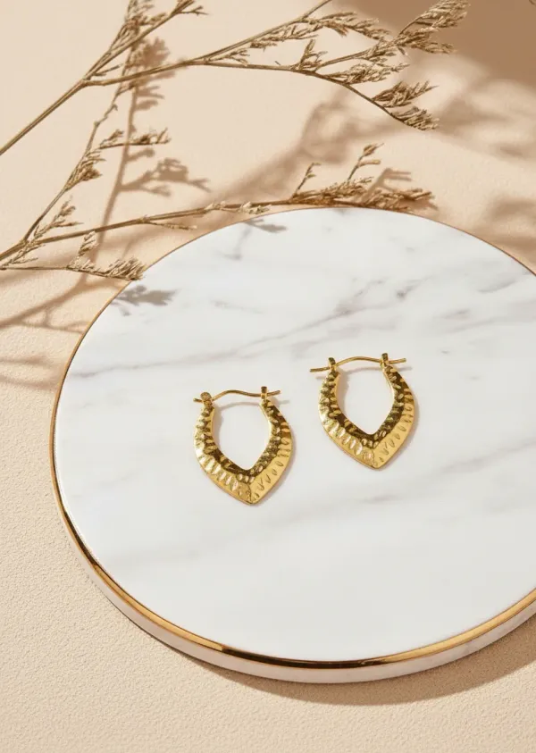 Geometric_Textured_Gold_Hoop_Earrings_For_Women