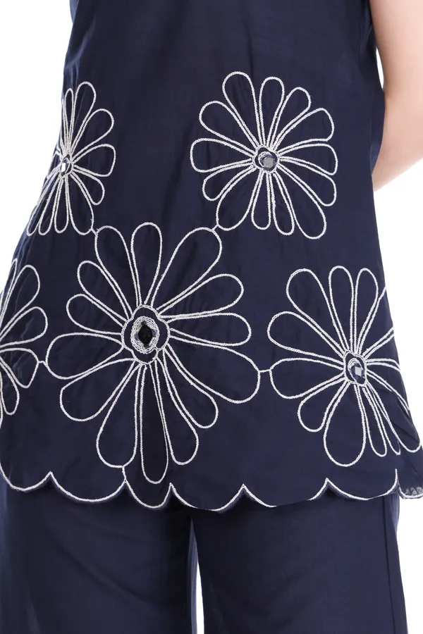 Navy_Blue_Cotton_Embroidered_Sleeveless_Top_and_Palazzo_Set_for_Women