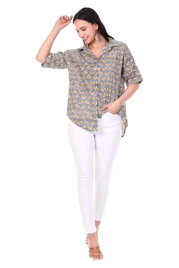 Women_Oversize_Baggy_Cotton_Hand_Block_Printed_Button_Down_Shirt