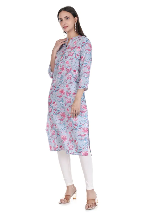 Blue_Cotton_Floral_Print_Straight_Kurta_for_Women