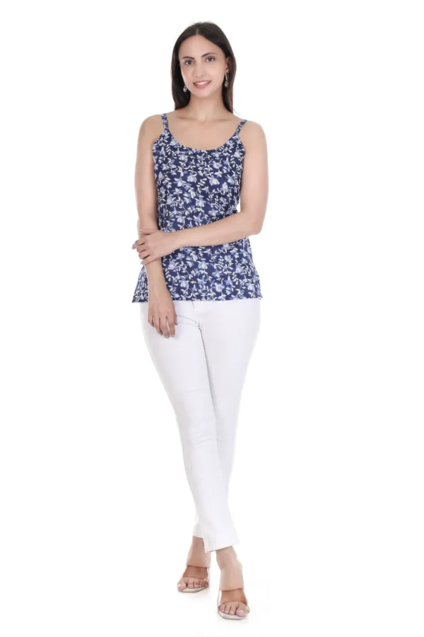 Navy_Blue_Floral_Print_Camisole_Top_for_Women_(Adjustable_Straps)