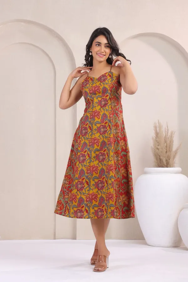 Cotton_Mix_Match_Print_Spagetti_Dress_With_Smocked_Back
