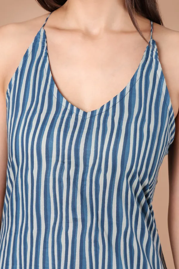 Blue_Striped_Cotton_Halter_Neck_Top_for_Women