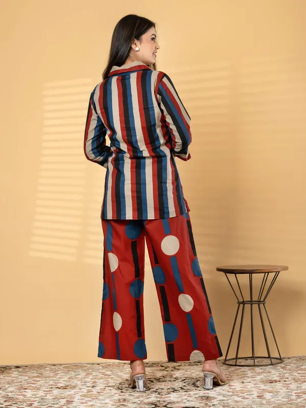 Women_Geometric_Mix_Match_Print_Cotton_Co-Ord_Set_-_Shirt_&_Palazzo_Pants_Set