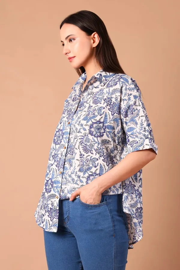 Women_Oversize_Baggy_Cotton_Hand_Block_Printed_Button_Down_Shirt