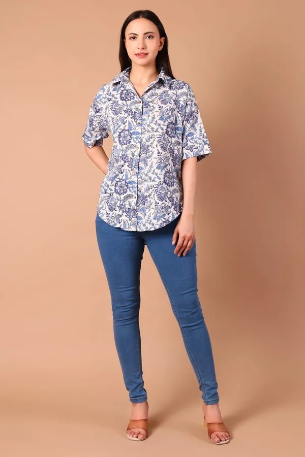 Women_Oversize_Baggy_Cotton_Hand_Block_Printed_Button_Down_Shirt