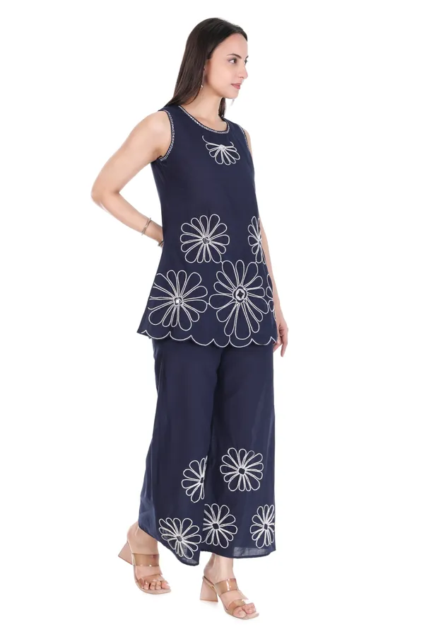 Navy_Blue_Cotton_Embroidered_Sleeveless_Top_and_Palazzo_Set_for_Women